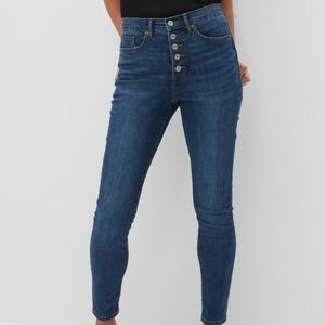 Banana Republic High Rise Skinny Ankle Jean, 27